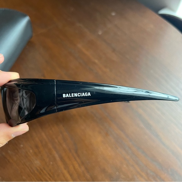 Balenciaga Reverse Xpander Rectangle Sunglasses - Picture 5 of 11